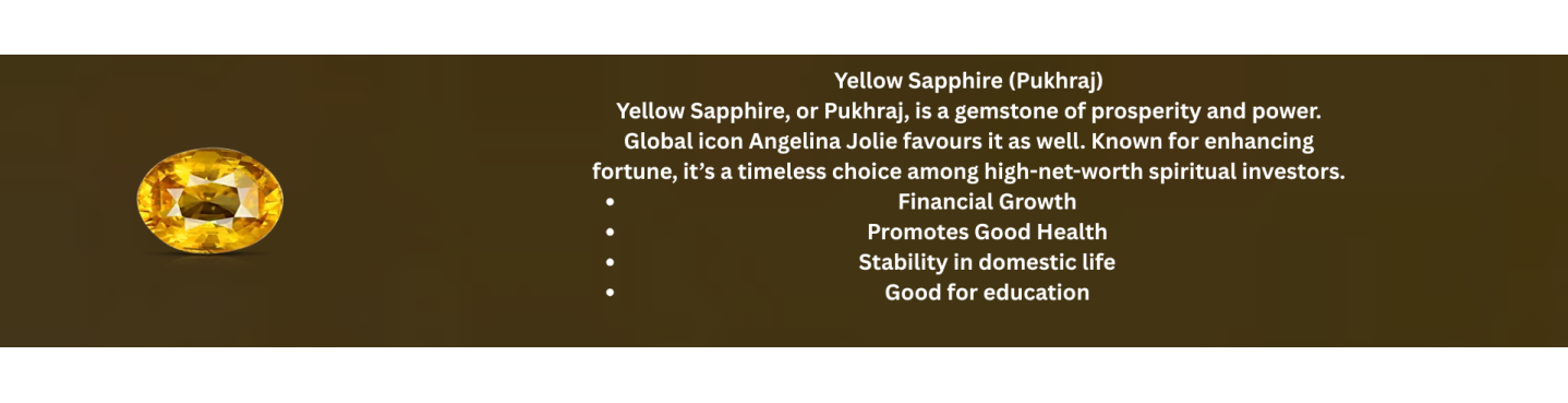 Yellow Sapphire (पुखराज)